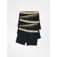 Set de 5 perechi de boxeri - negru