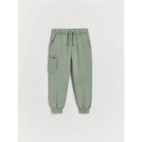 Pantaloni jogger - verde-pal