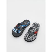 Papuci flip-flop Marvel - negru