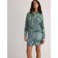 Rochie mini cu model - multicolor