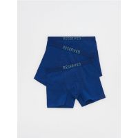 Set de 3 perechi de boxeri - bleumarin