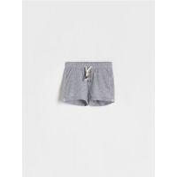 Pantaloni scurti cu in - gri-inchis