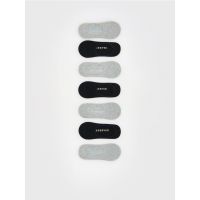 Set de 7 perechi de sosete - gri-inchis