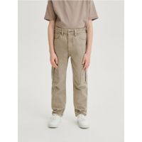 Pantaloni classic denim regular - bej