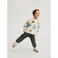 Bluza sport oversized - crem