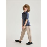 Pantaloni chino din jerseu - bej