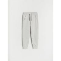 Pantaloni jogger de trening, din jerseu - gri deschis