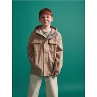 Parka din bumbac - bej