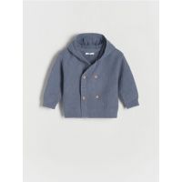BABIES` SWEATER - Albastru metalizat