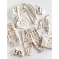 Tricou cu maneca lunga - crem