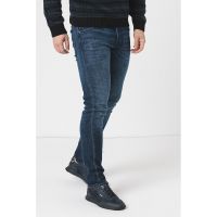 Blugi slim fit cu talie joasa Glenn Fox GE 224