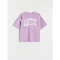 BOYS` T-SHIRT - crimson