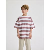 T-shirt oversize - violet-pruna
