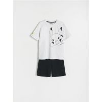 Pijama din doua piese Pokémon - gri deschis