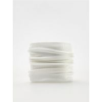 Guler din tricot striat - crem