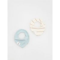 Set de 2 esarfe Moomin - albastru-pal