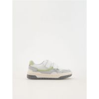 Pantofi sport cu prindere cu scai - crem