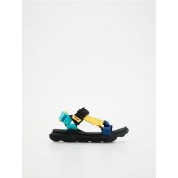 Sandale multicolore cu prindere cu scai - multicolor