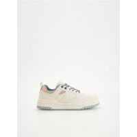 Pantofi sport cu siret - bej
