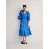 Rochie din bumbac - albastru