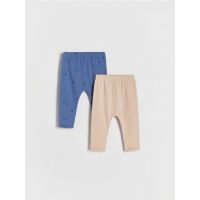 Set de 2 perechi de pantaloni din bumbac - bleumarin