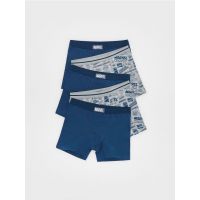 Set de 5 perechi de boxeri Marvel, cu continut ridicat de bumbac - bleumarin