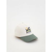 Sapca de baseball din bumbac - crem