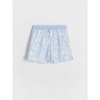 Pantaloni scurti de baie - albastru-pal