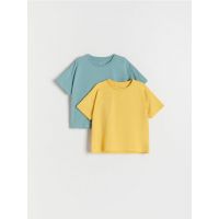 Set de 2 tricouri oversized - albastru