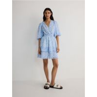 Rochie mini cu motive - multicolor