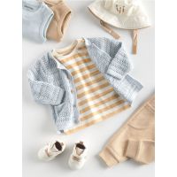 Tricou oversized in dungi - crem