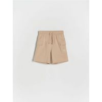 Pantaloni scurti cargo - bej