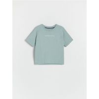 Tricou oversized - turcoaz-deschis