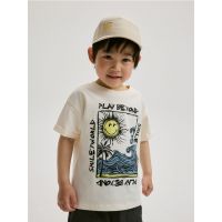 Tricou oversized SmileyWorldŽ - crem
