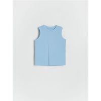 Tricou fara maneci - albastru-violet