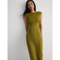 Rochie maxi - verde-oliv deschis