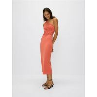 Rochie pe un umar - corai