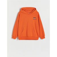 Bluza sport oversized - portocaliu