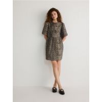 Rochie cu model animal - multicolor