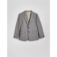 Blazer regular cu adaos de in - maro