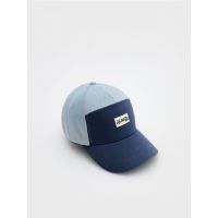 Sapca cu cozoroc din denim - bleumarin