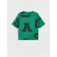 Tricou oversized - verde