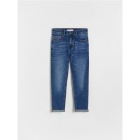 Blugi regular elastici - bleumarin