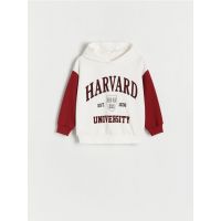 Bluza sport Harvard - crem