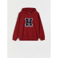 Bluza sport Harvard - rosu-aprins