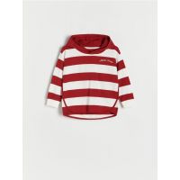 Tricou oversized cu maneca lunga - maro