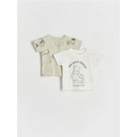 Set de 2 tricouri Winnie the Pooh - crem