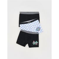 Set de 3 boxeri Hot Wheels - negru