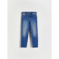 Blugi regular elastici - bleumarin