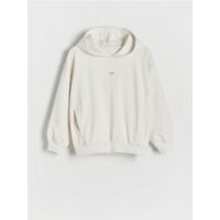 Bluza sport oversized - crem